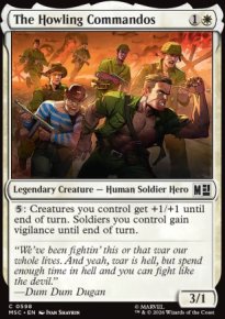 The Howling Commandos - Marvel Super Heroes Commander Decks