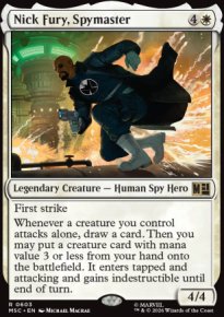 Nick Fury, Spymaster - Marvel Super Heroes Commander Decks