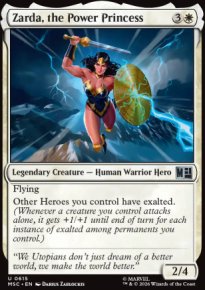 Zarda, the Power Princess - Marvel Super Heroes Commander Decks