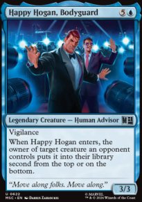 Happy Hogan, Bodyguard - Marvel Super Heroes Commander Decks