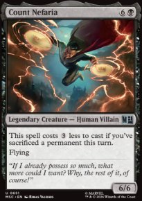 Count Nefaria - Marvel Super Heroes Commander Decks