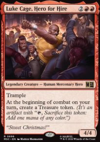 Luke Cage, Hero for Hire - Marvel Super Heroes Commander Decks