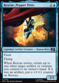 Rescue, Pepper Potts - Marvel Super Heroes Commander Decks