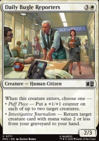 Daily Bugle Reporters - Marvel Super Heroes Commander Decks
