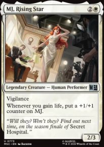 MJ, Rising Star - Marvel Super Heroes Commander Decks