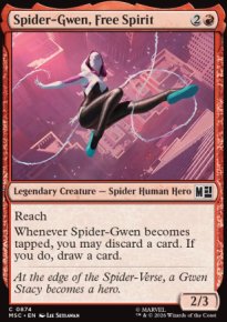 Spider-Gwen, Free Spirit - Marvel Super Heroes Commander Decks