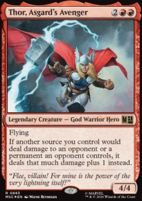 Thor, Vengeur d'Asgard - Marvel Super Heroes Commander Decks