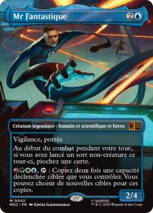 Mr Fantastique - Marvel Super Heroes Commander Decks