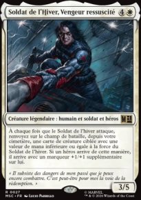 Soldat de l'Hiver, Vengeur ressuscit� - Marvel Super Heroes Commander Decks