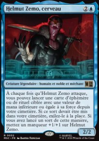 Helmut Zemo, cerveau - Marvel Super Heroes Commander Decks