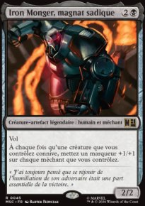 Iron Monger, magnat sadique - Marvel Super Heroes Commander Decks
