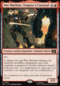 War Machine, Vengeur � l'arsenal - Marvel Super Heroes Commander Decks