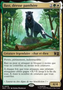 Bast, d�esse panth�re - Marvel Super Heroes Commander Decks