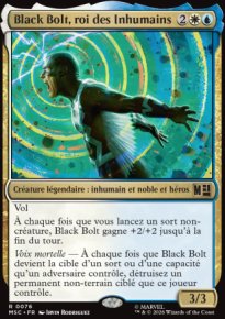 Black Bolt, roi des Inhumains - Marvel Super Heroes Commander Decks
