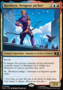 Hawkeye, Vengeur archer - Marvel Super Heroes Commander Decks