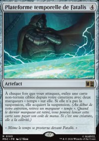 Plateforme temporelle de Fatalis - Marvel Super Heroes Commander Decks