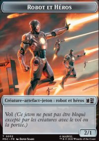 Robot et H�ros // M�chant - Marvel Super Heroes Commander Decks