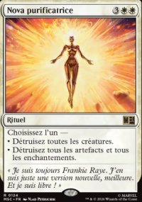 Nova purificatrice - Marvel Super Heroes Commander Decks