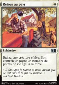 Retour au pays - Marvel Super Heroes Commander Decks