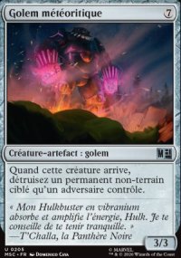 Golem m�t�oritique - Marvel Super Heroes Commander Decks
