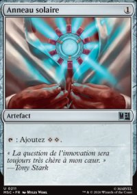 Anneau solaire - Marvel Super Heroes Commander Decks