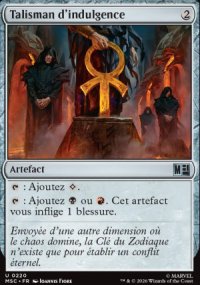 Talisman d'indulgence - Marvel Super Heroes Commander Decks