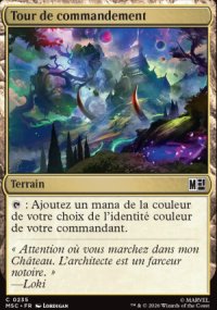 Tour de commandement - Marvel Super Heroes Commander Decks