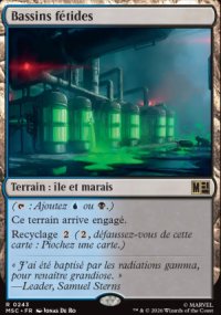 Bassins f�tides - Marvel Super Heroes Commander Decks