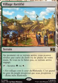 Village fortifi� - Marvel Super Heroes Commander Decks