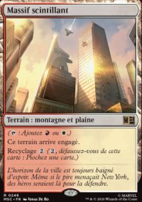 Massif scintillant - Marvel Super Heroes Commander Decks