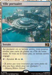 Ville portuaire - Marvel Super Heroes Commander Decks