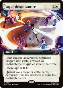 Vague d�sactivatrice - Marvel Super Heroes Commander Decks