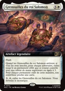 Grenouilles du roi Salomon - Marvel Super Heroes Commander Decks