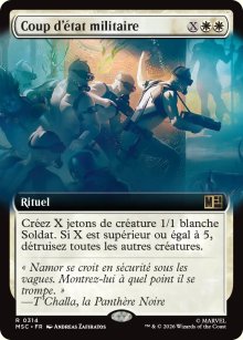 Coup d'�tat militaire - Marvel Super Heroes Commander Decks