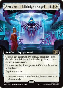 Armure de Midnight Angel - Marvel Super Heroes Commander Decks
