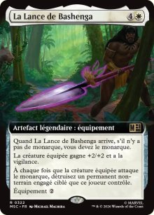 La Lance de Bashenga - Marvel Super Heroes Commander Decks