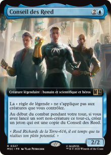 Conseil des Reed - Marvel Super Heroes Commander Decks