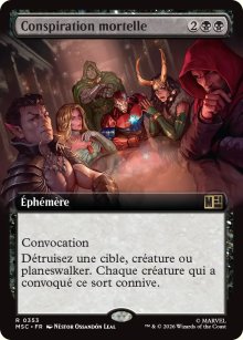 Conspiration mortelle - Marvel Super Heroes Commander Decks