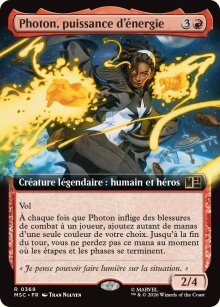 Photon, puissance d'�nergie - Marvel Super Heroes Commander Decks
