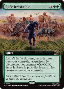 Ru�e irr�sistible - Marvel Super Heroes Commander Decks