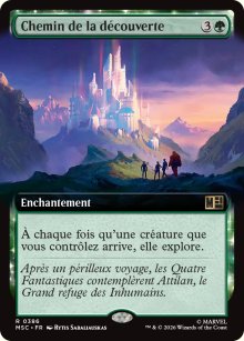 Chemin de la d�couverte - Marvel Super Heroes Commander Decks