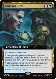 Ennemis jur�s - Marvel Super Heroes Commander Decks