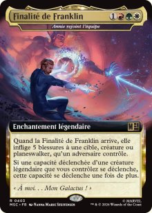 Annie rejoint l'�quipe - Marvel Super Heroes Commander Decks