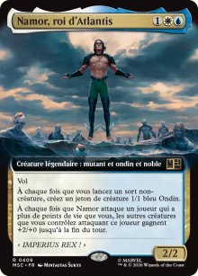 Namor, roi d'Atlantis - Marvel Super Heroes Commander Decks