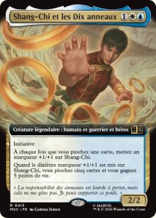 Shang-Chi et les Dix anneaux - Marvel Super Heroes Commander Decks