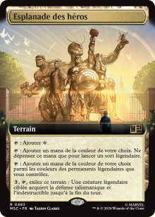 Esplanade des h�ros - Marvel Super Heroes Commander Decks