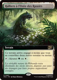 Halliers � l'Or�e des Rasoirs - Marvel Super Heroes Commander Decks