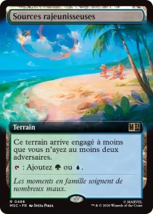 Sources rajeunisseuses - Marvel Super Heroes Commander Decks