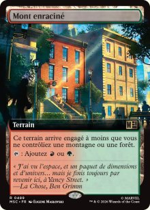 Mont enracin� - Marvel Super Heroes Commander Decks