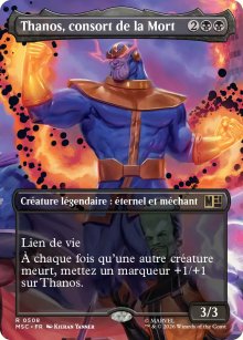 Thanos, consort de la Mort - Marvel Super Heroes Commander Decks